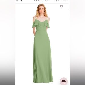 Bill Levkoff dress in Pistachio
